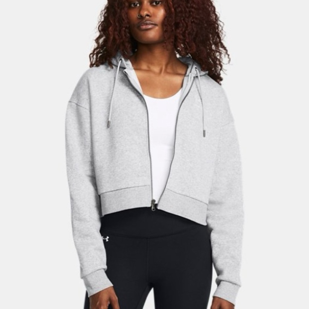 Under Armour Gray Zip-Up Hoodie